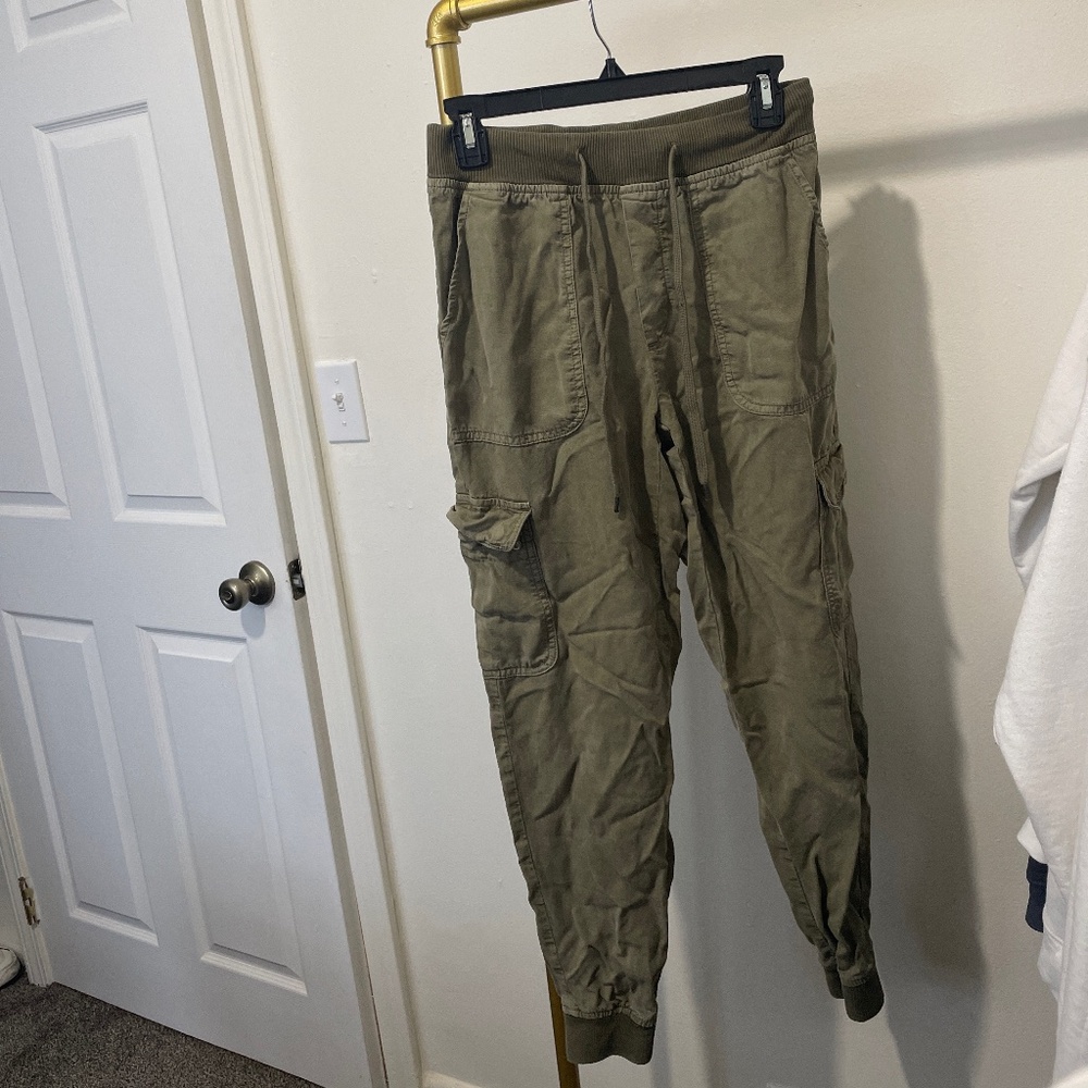 American Eagle Dark Green Cargo Pants